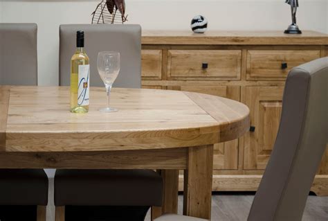 Deluxe Oak Super Oval Extending Dining Table Freitaslaf Net LTD