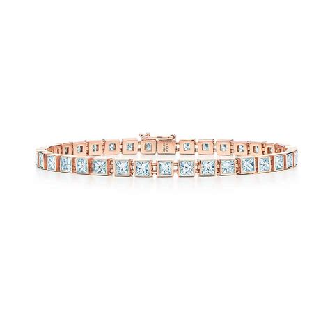 Diamond Tennis Bracelet In Rose Gold Tiffany And Co The Jewellery Editor