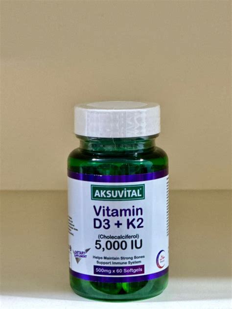 VITAMIN D3 K2 5000 IU