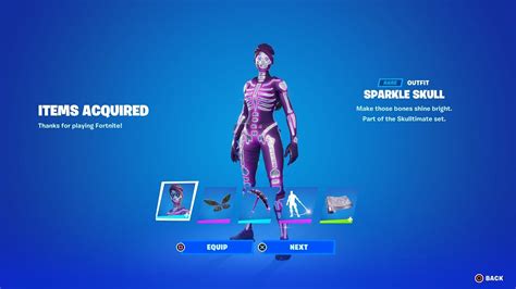 How To Get Sparkle Skull Skin FREE In Fortnite Unlock Dylexa S Locker