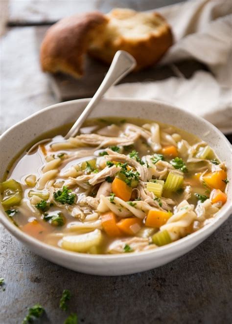 Homemade Chicken Noodle Soup Best Healthy Chicken Soup Recipes Popsugar Fitness Uk Photo 5