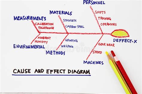 Cause and effect diagram stock photo. Image of leadership - 17263766