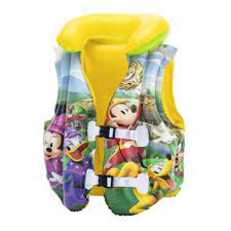 Chaleco Salvavidas Inflable Disney Mickey Juguetería Gibernau