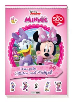 Disney Minnie Mein Gro Er Sticker Und Malspa Von Panini Bei B Cher