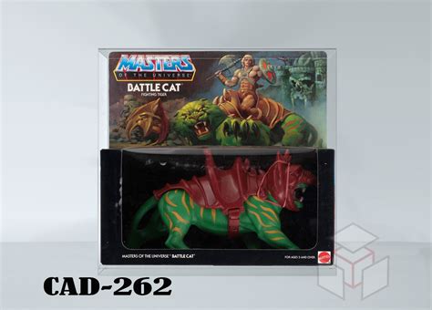 Display Case Motu Battle Cat And Panthor Vintage Canadian Acrylic Display