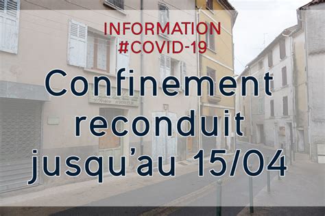 Covid Confinement Reconduit Jusqu Au Avril Pignans