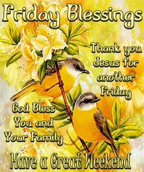 Friday Blessings Thank You Jesus For Another Friday Pictures Photos