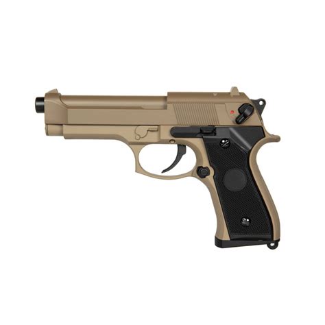 Pistols Cyma Cm Aep Pistol Tan