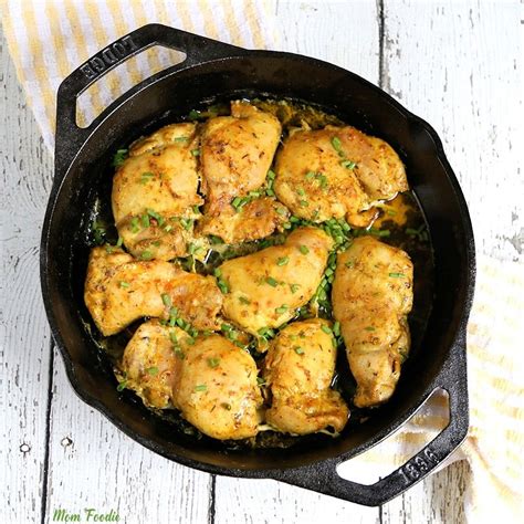 Cast Iron Chicken Thighs Recipe Baked Turmeric Chicken Thighs