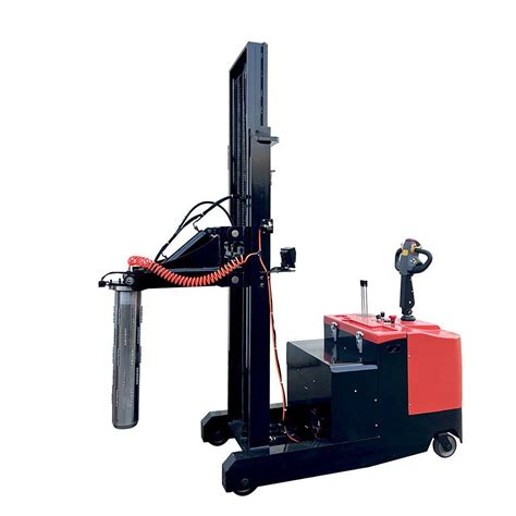 Forklift Supplier Bold Electric Paper Roll Stacker Fork Lift Machine In