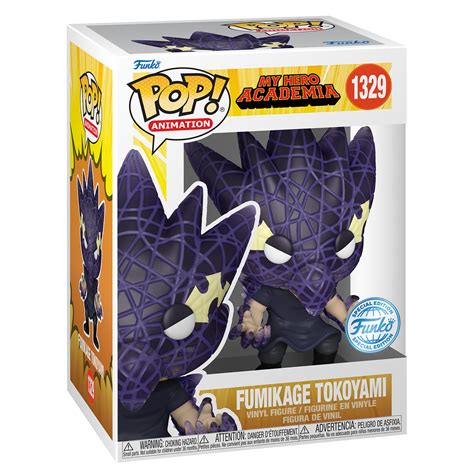 Funko Pop Animation My Hero Academia Fumikage Tokoyami Edici N