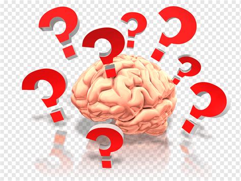 Cerebro con signo de interrogación png PNGWing