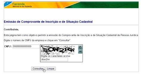 Como Consultar Um Cnpj Na Receita Federal Superl Gica Assinaturas