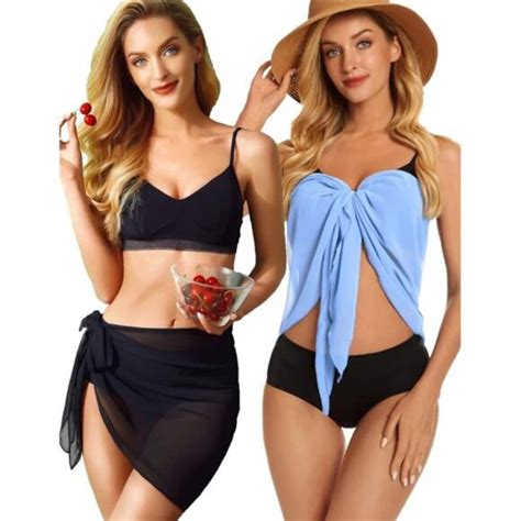 Swim Pieces Women Beach Sarong Bathing Suit Wrap Skirt Sheer Bikini Cover Ups Poshmark