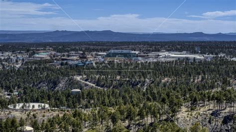 A View Of The Los Alamos National Laboratory New Mexico Aerial Stock