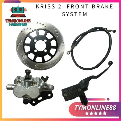 Modenas Kriss Kriss Front Disc Brake Pump Set Full Set With Disc