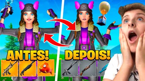 Desafio A Cada Kill Eu Troco De Loot Fortnite Youtube