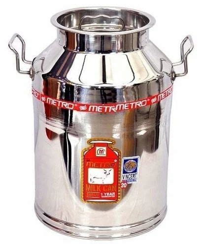 Ltr Ss Milk Can At Best Price In Ahmedabad By Ashapurna Industries