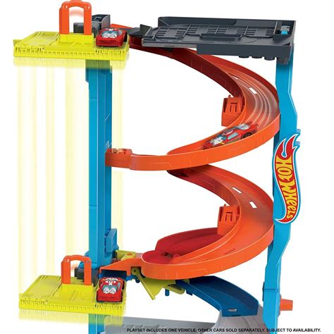 Mattel Hot Wheels City Track Set With Car In Race Tower That Tra HKX Toys Shop Gr