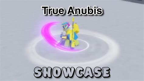 True Anubis Full Showcase Sakura Stand YouTube