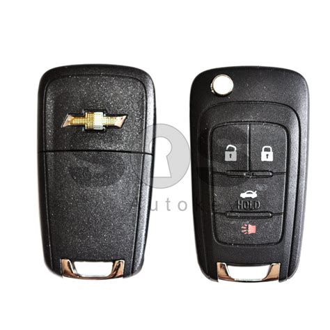 OEM Flip Key For Chevrolet Cruze Buttons 3 1 Frequency 433MHz