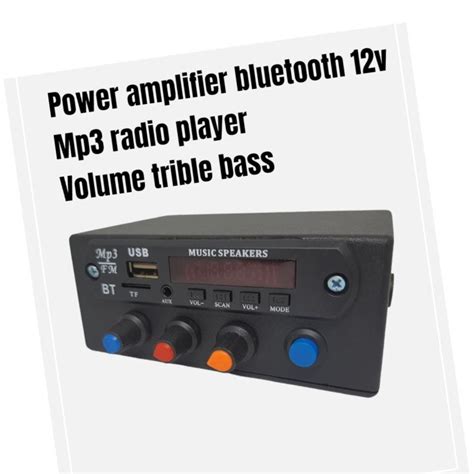 Aebdg Amplifier Mini Volt Amplifier Kelas D Power Amplifier