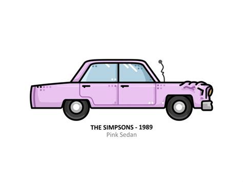 Pink Sedan | Sedan, Cars movie, Car cartoon