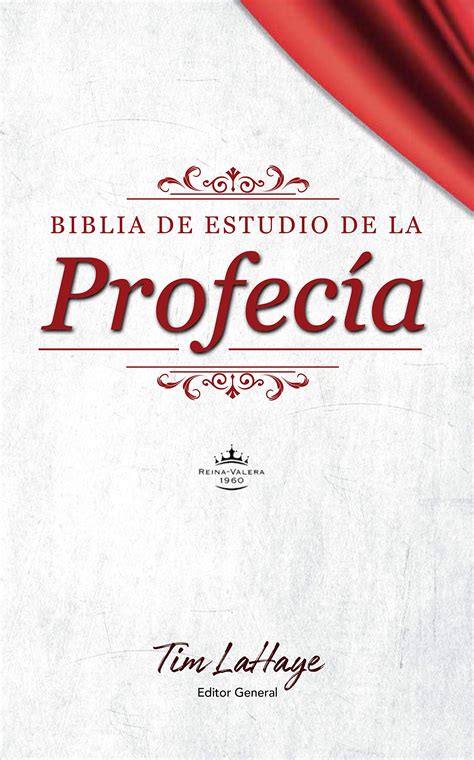 RVR 1960 Biblia De La Profecia Tapa Dura Prophecy Study Bible