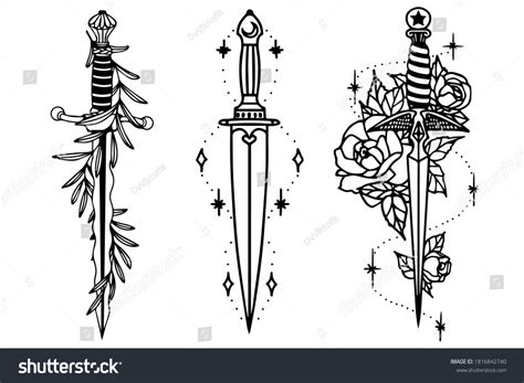 4076 Dagger Flower Images Stock Photos And Vectors Shutterstock