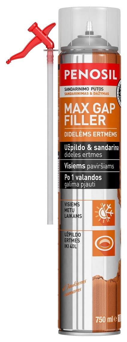 Iaudelin S Sandarinimo Putos Penosil Max Gap Filler Viesiai Geltonos