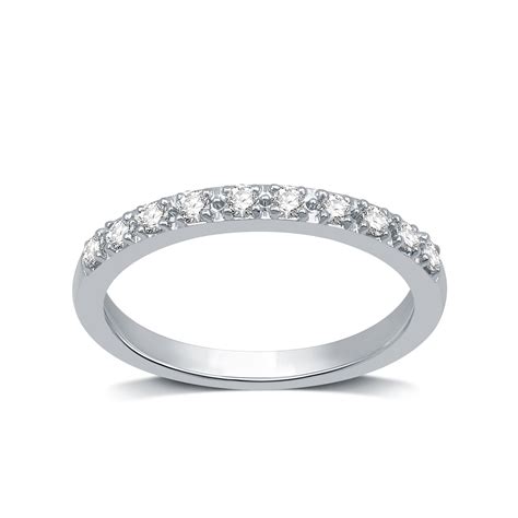 Forever Bride Forever Bride 14 Carat Tw 10 Kt White Gold Prong Set