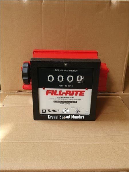 Jual Flow Meter Fill Rite Inch Digit Series Meter Dn Mm Di