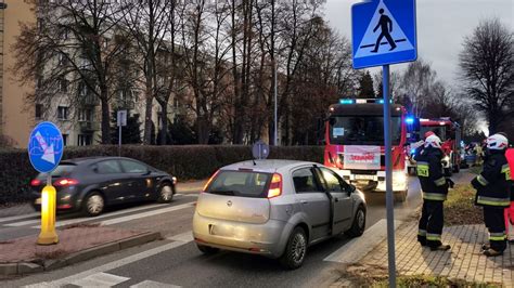 Krosno Potrącenie pieszej na Krakowskiej