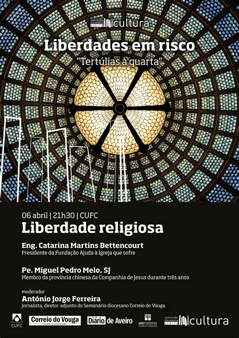 Tert Lias Liberdade Religiosa De Abril De Comiss O