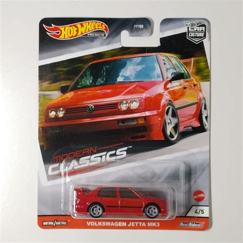 Hot Wheels Premium Volkswagen Jetta MK Modern Classics Car Culture Shopee Brasil