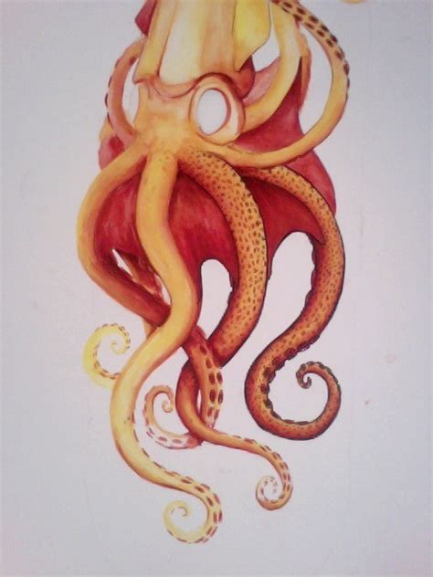 squid tattoo on Tumblr