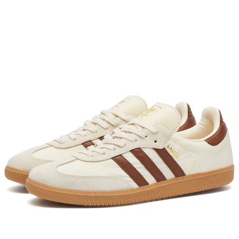 Adidas Samba OG Cream White Preloved Brown Wonder White END US