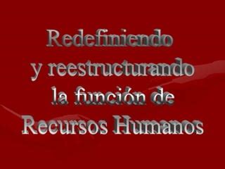 Los Recursos Humanos Conceptos Generales Ppt