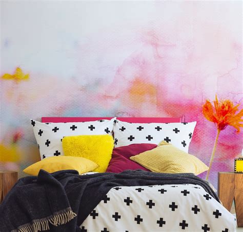 Colorful Floral Wallpaper Self Adhesive Removable Wallpaper - Etsy