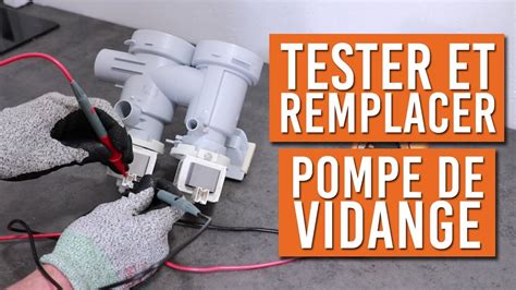 Vacant Tourbillon Ainsi Que Tester La Pompe De Vidange Lave Linge