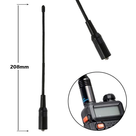 2pcs Dual Band Radio Antenna Professional SMA Female Antenna For