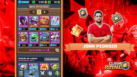 Melhor Deck Para Sair Da Arena Youtube