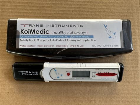Koi Medic Pond Salt Salinity Meter | Azkoipond.com