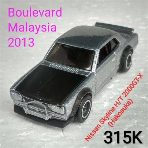 Hot Wheels Boulevard Nissan Skyline Ht Gtx Hakosuka Shopee Malaysia