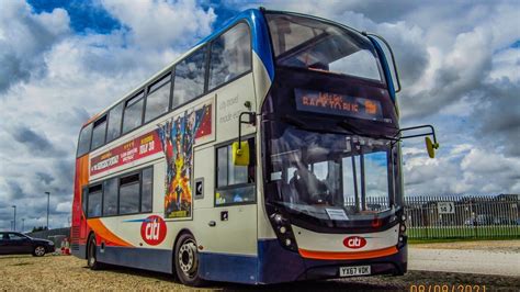 Thrash Stagecoach Peterborough Enviro Mmc Yx Vdk Working The