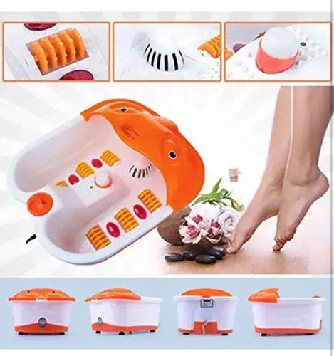 Orange Plastic Foot Bath Massager At Rs 2000piece In Madurai Id 23854193588