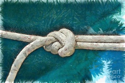 Nautical Knots Painting By George Atsametakis Fine Art America
