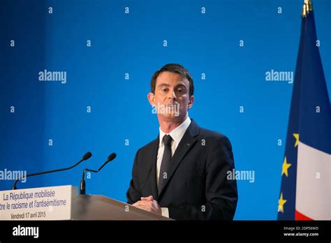 MANUEL VALLS PRÉSENTATION DU PLAN DE LUTTE CONTRE LE RACISME ET L