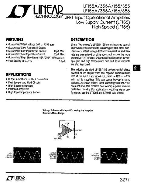 Unlock The Potential Lf Op Datasheet Demystified