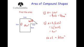 Area Of Compound Shapes Maths